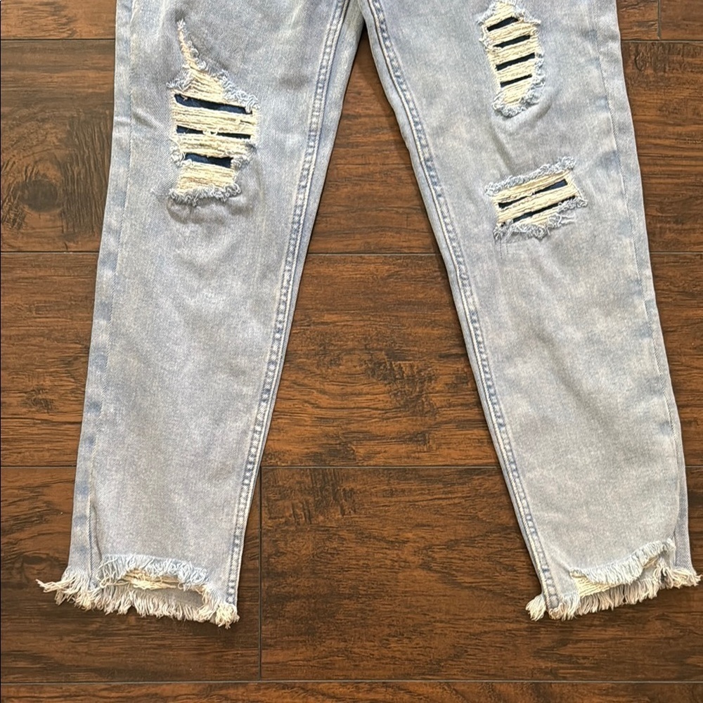 NWT Justice Denim mini mom Jean size 16 (RF10) - Picture 4 of 8